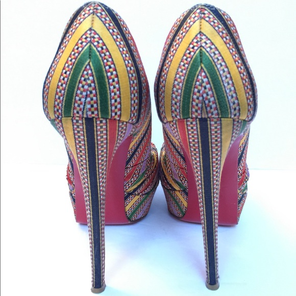 SOLD Rasta Damas Greissimo 140 Heel 37.5 $1500 - Picture 4 of 8